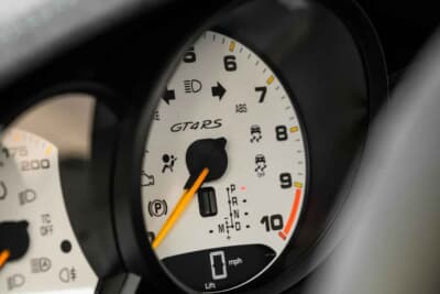 24万800ドル（邦貨換算約3756万円）で落札されたポルシェ 718ケイマン GT4 RS（C）Courtesy of Broad Arrow