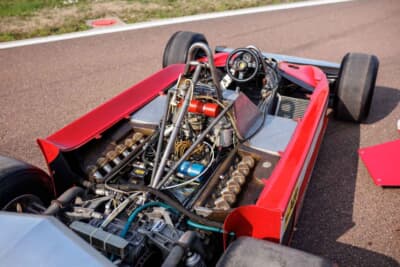 433万6250ユーロ（邦貨換算約8億654万円）で落札された「フェラーリ 312T3」（C）Courtesy of RM Sotheby's