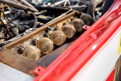 433万6250ユーロ（邦貨換算約8億654万円）で落札された「フェラーリ 312T3」（C）Courtesy of RM Sotheby's