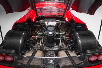 759万8750ユーロ（邦貨換算約13億9315万円）で落札されたフェラーリ「F50」（C）Courtesy of RM Sotheby's