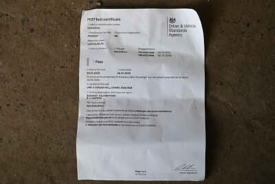 1万3500英ポンド（邦貨換算約289万円）で落札されたランチア「デルタHFインテグラーレ」（C）Iconicauctioneers