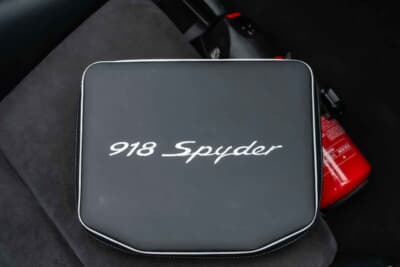 468万ドル（邦貨換算約7億3476万円）で落札されたポルシェ「918スパイダー」 （C）Courtesy of Broad Arrow