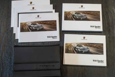 468万ドル（邦貨換算約7億3476万円）で落札されたポルシェ「918スパイダー」 （C）Courtesy of Broad Arrow