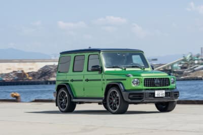 メルセデス・ベンツ Gクラス：KWのサスペンションを装着したデモカー。ネジ式の車高調整機構を備えており、フロントは約10〜40mm、リアは約15〜40mmの範囲で好みの車高へとセッティングが可能