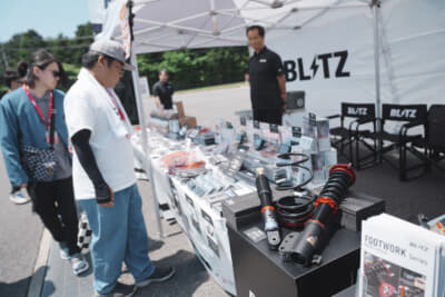出展していたブリッツブースの展示品