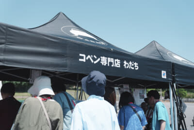 出展していたわだちブース