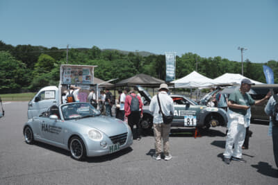 HAI-東山自動車工業ブースのデモカー