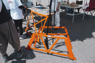 HAI-東山自動車工業ブースのアンダーブレース