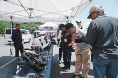 出展していたセカンドステージブースの模様