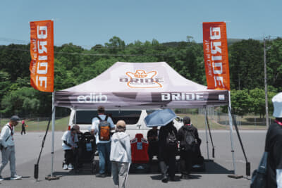 出展していたブリッドブース