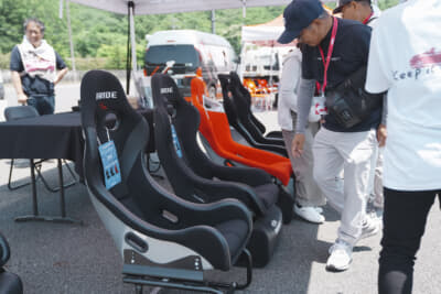 出展していたブリッドブースの展示シート