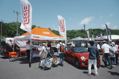 出展していたBBSブース