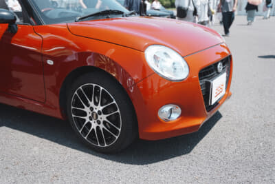 出展していたBBSブースデモカー
