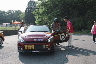 ダイハツ GAZOO Racing同乗走行の模様