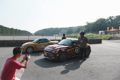 ダイハツ GAZOO Racing同乗走行の模様