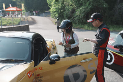 ダイハツ GAZOO Racing同乗走行の模様