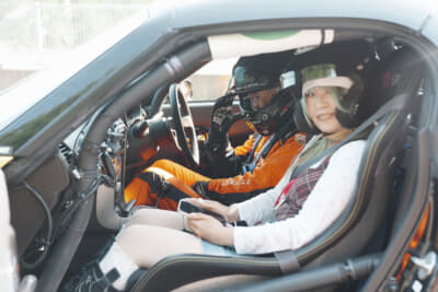 ダイハツ GAZOO Racing同乗走行の模様