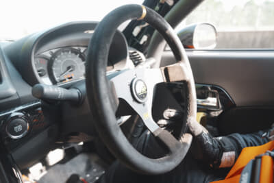 ダイハツ GAZOO Racing同乗走行車両の車内
