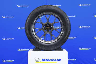 BBSホイールとMICHELIN X-ICE SNOW+