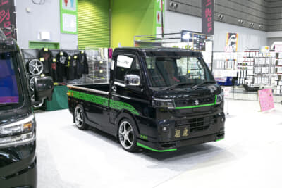 オートリミックス2026仙台に展示されていたキャリイ