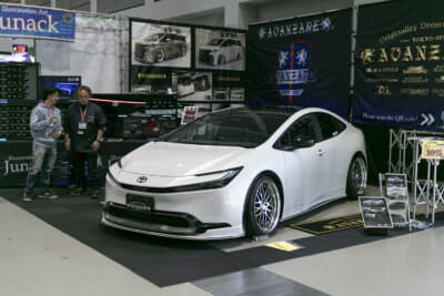 オートリミックス2026仙台に展示されていた60プリウス