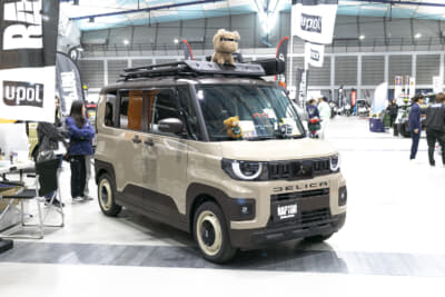 オートリミックス2026仙台に展示されていた新型デリカミニ