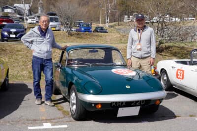 ロータス エラン:愛車のオーナーと主治医という関係の2人が息の合った走りで好成績を残す