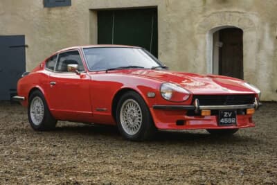最低落札価格に届かず流札となった「ダットサン260Z」(C)Iconicauctioneers
