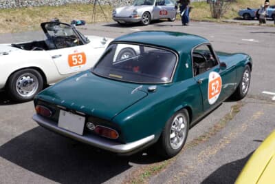 ロータス エラン:オープン仕様ではなく浅井さんの好みに合わせた固定屋根のクーペモデルだ