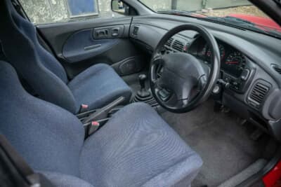 最低落札価格に届かず流札となった「インプレッサターボ2000 AWD」(C)Iconicauctioneers