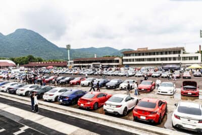 イベントの名称通りメイン会場に展示された参加車両は86のみとなる