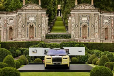 ロールス・ロイス ファントム ゴールドフィンガー:コンコルソ・デレガンツァ・ヴィラデステで一般公開された