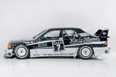 39万1000ユーロ(邦貨換算約7245万円)で落札されたメルセデス・ベンツ「190E 2.5-16 エボリューションII DTMワークス仕様」(C)Bonhams