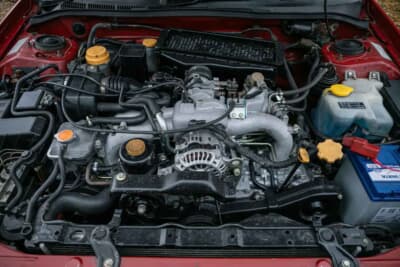 最低落札価格に届かず流札となった「インプレッサターボ2000 AWD」(C)Iconicauctioneers