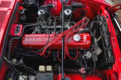 最低落札価格に届かず流札となった「ダットサン260Z」(C)Iconicauctioneers
