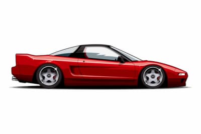 AUTO STRADA modena:ホンダ NSX(NA) F 17×7.0J 5H/114.3 インセット34/R 17×9.0J 5H/114.3 インセット44