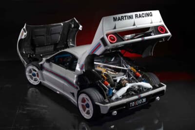 キメラ EVO38:斜め後ろから捉えられた立体的なプロポーションが目を引く