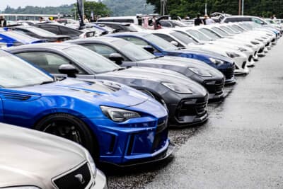 トヨタ 86＆スバル BRZ：同じカスタムが並ぶようなことがないのも特徴だ