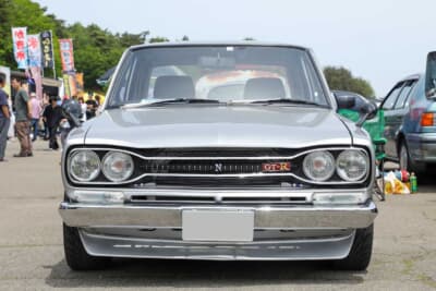 日産 3代目 スカイライン：見た目はハコスカ定番のスカイラインGT-Rルックでまとめられている