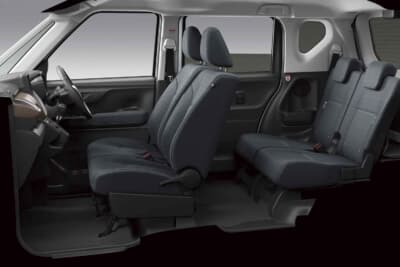 ダイハツ ムーヴ：RSグレードのインテリア