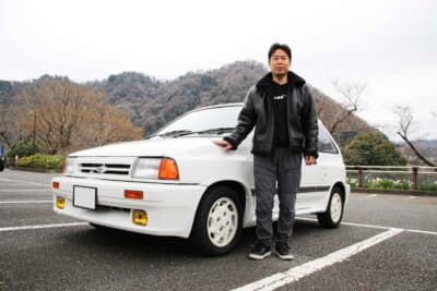 フォード フェスティバ 1.3S ホットエクステリア:アルシオーネも気になっている谷戸さん