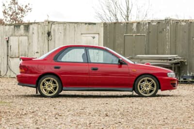 最低落札価格に届かず流札となった「インプレッサターボ2000 AWD」(C)Iconicauctioneers