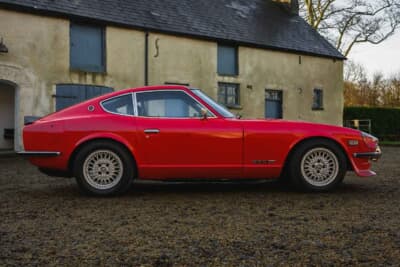 最低落札価格に届かず流札となった「ダットサン260Z」(C)Iconicauctioneers