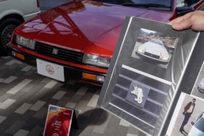 いすゞ アッソ・ディ・フィオーリ:1979年にジュネーブショーで展示された当時の貴重な写真