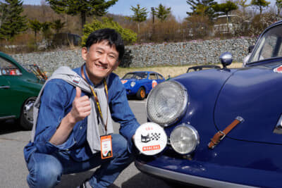 ポルシェ 356B スーパー90:ヘッドライトガードや補助灯などこだわりのモディファイが光る