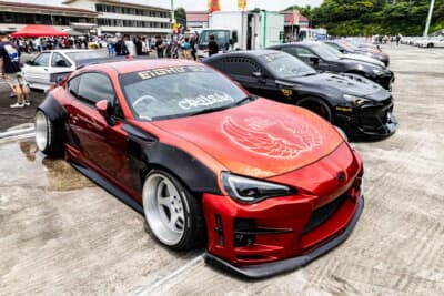 トヨタ 86:カスタム車両の参加も多く見受けられた展示エリアだ