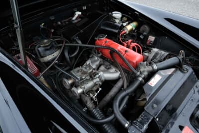 MG ミジェット:排気量は1500cc。キャブレターを交換し点火系も強化するなど本格的な仕様だ