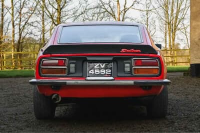 最低落札価格に届かず流札となった「ダットサン260Z」(C)Iconicauctioneers