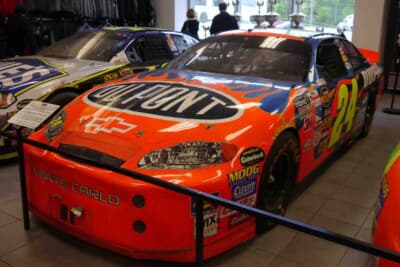 2005年のデイトナ500で0.158秒差の激闘を制したジェフ・ゴードンの優勝マシン