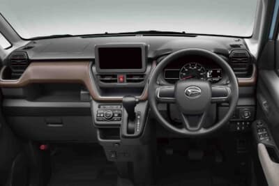 ダイハツ ムーヴ：Xグレードのインパネ